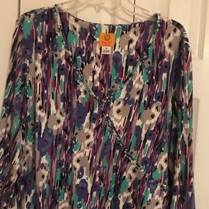 EUC Ruby Rd. 3/4 length top size 1x EUC smoke free home